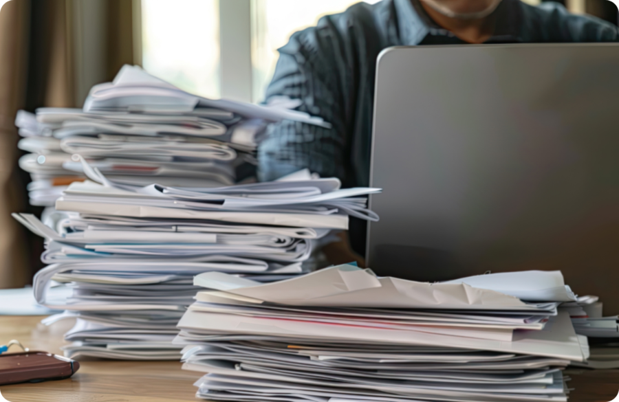 Paperwork Website Image beside text 2000 x 1300 px
