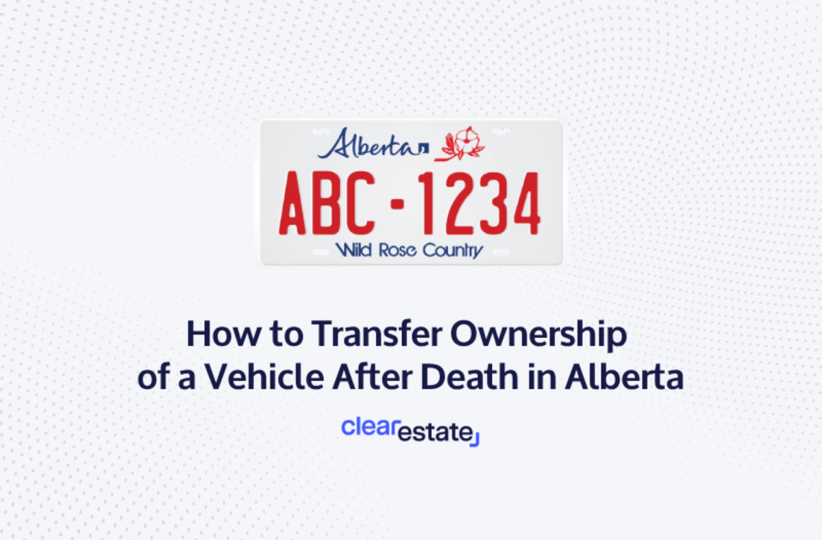 How to Transfer Vehicle Ownership When Someone Dies in Alberta