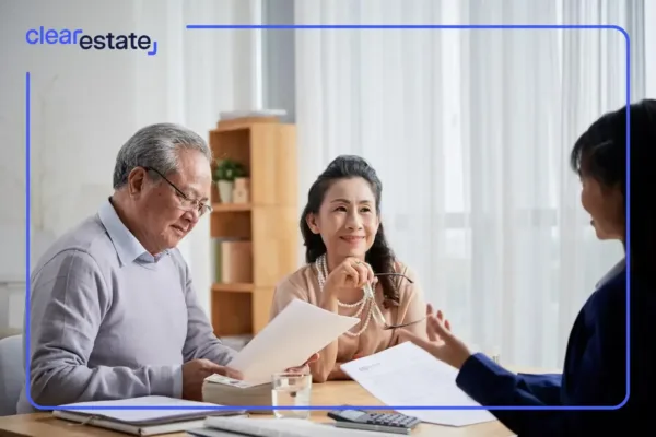 Planning with estate agent