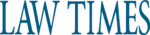 A news/press articles from Law Times Logo