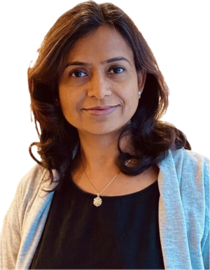 A headshot of Deepa Shrotri